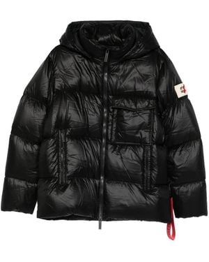 AFTER LABEL Katalla Hooded Padded Coat - Black