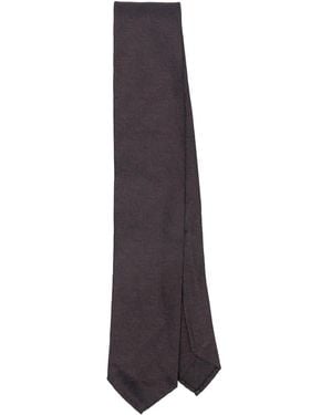 Lardini Jacquard Tie - Purple