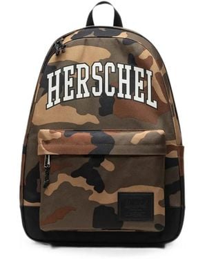 Herschel Supply Co. Classic Xl 30L Logo-Appliqué Backpack - Black