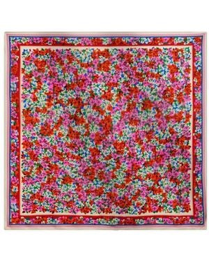 Essentiel Antwerp Floral-Print Scarf - Red