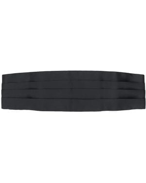 Brioni Cummerbund Suit Belt - Black