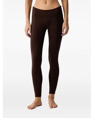 Casall Sublime Logo-Embroidered Leggings - Black