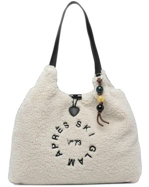 V73 Ski Glam Shoulder Bag - White