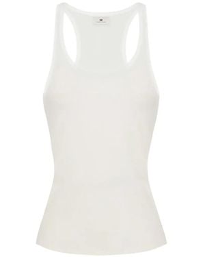 Elisabetta Franchi Tank Top - White