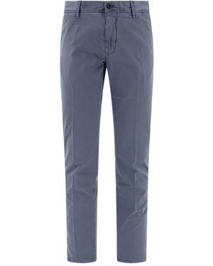 Incotex Button-Fly Trousers - Blue