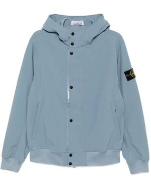 Stone Island Nylon Blouson Jacket - Blue