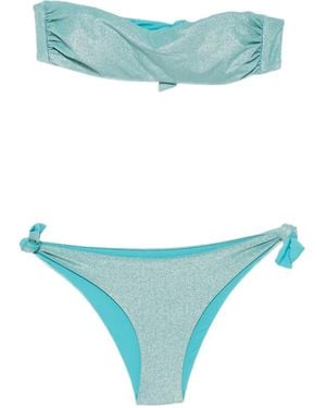 Fisico Bikini Bandeau - Blue