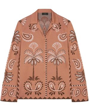 Alanui Wild Wonder Hemd - Braun