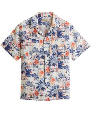 Woolrich Hemd mit grafischem Print - Weiß