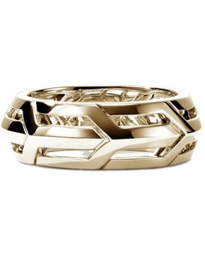 John Hardy 14k Yellow Gold Icon 50 Ring - Metallic