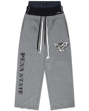Protocol Index Retro 3 Layered Track Trousers - Grey