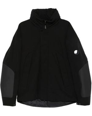 C.P. Company Pro-Tek Lens-Detail High-Neck Jacket - Black