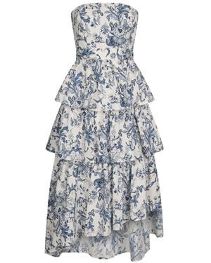 Liu Jo Asymmetrical Bustier Dress - White