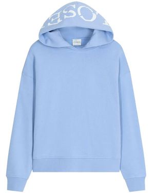 Closed Logo Hooded Hoodie - Blue