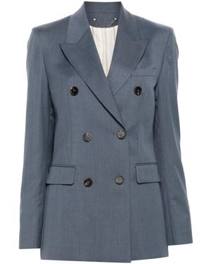 Golden Goose Journey Double-Breasted Jacket - Blue