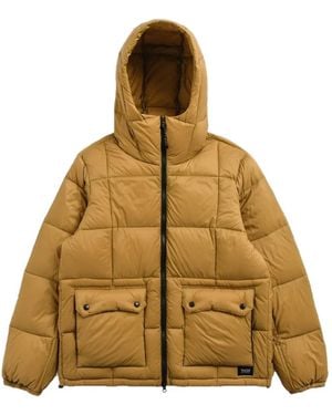 Taion Hooded Quilted Jacket - Metallic