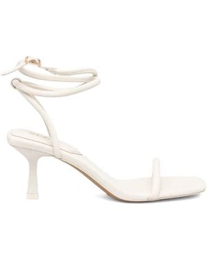 ALDO 70Mm Dime Strappy Heeled Sandals - Natural