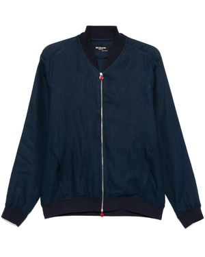 Kiton Bomber - Blu