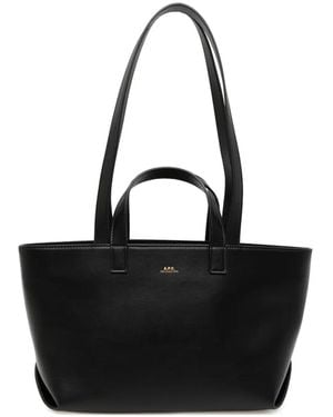 A.P.C. Le Drummer Tote Bag - Black