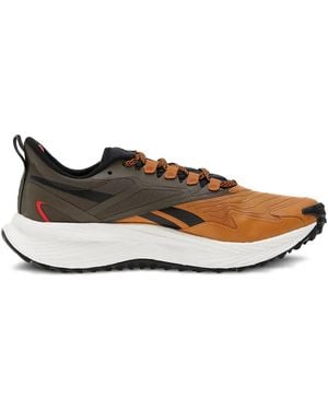 Reebok Mesh-Panelled Sneakers - Brown