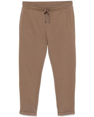 Juvia Drawstring Straight-Leg Trousers - Natural