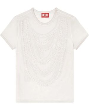DIESEL T-Nekka T-Shirt - White