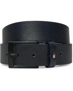 Tommy Hilfiger Leather Belt - Black