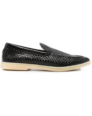 Henderson Leather Loafers - White