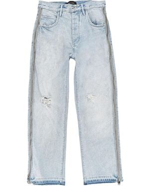 Purple Brand P018 Side Zip Jeans - Blue