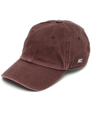 RECTO. Rc Logo Vintage Washing Ball Cap - Brown