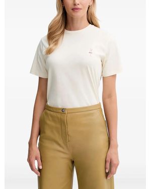 Bally Logo-Print Short-Sleeve T-Shirt - White