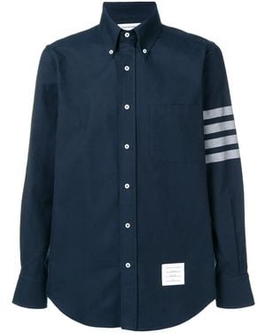Thom Browne 4bar ソリッド Rwbストライプシャツ - ブルー