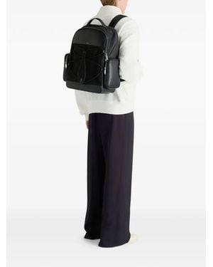 Bally Vogel Panelled Backpack - Black