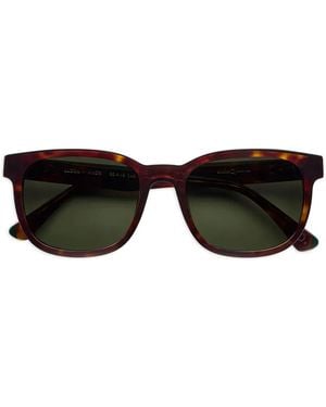 Etnia Barcelona Luzon Square Frame Sunglasses - Black