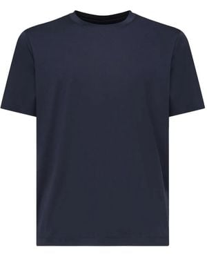 Eleventy Crew-Neck T-Shirt - Blue