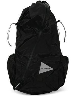 and wander Sil Backpack - Black