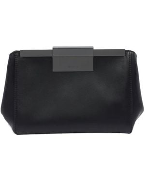 Max Mara Riñonera De Piel - Negro