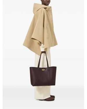 Mulberry Bayswater Leather Tote Bag - White