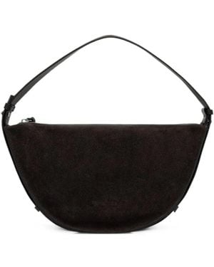 Marc O' Polo Calf Suede Tote Bag - Black