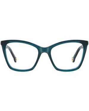 Carolina Herrera Lunettes De Vue À Monture Papillon - Black