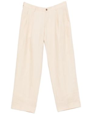 NN07 Justin Relaxed-Fit Trousers - White
