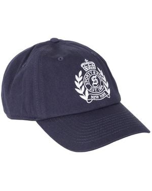 Sporty & Rich Crest Baseballkappe Mit Stickerei - Blau