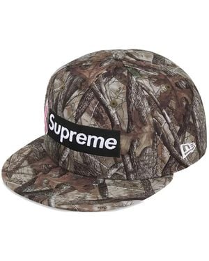 Supreme X Breast Cancer Awareness New Era "Camo" Cap - Grey