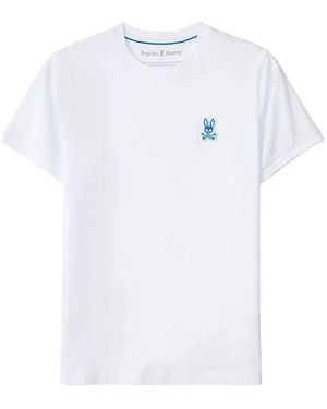 Psycho Bunny Sanderson Embroidered Logo T-Shirt - White