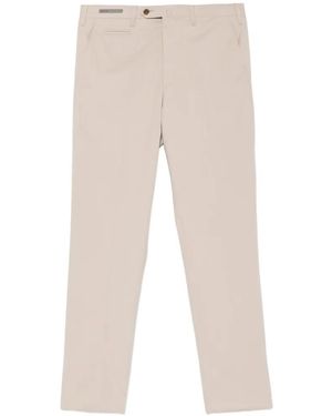 Corneliani Pantalon De Costume À Coupe Droite - White