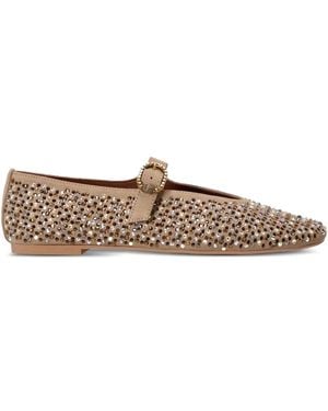 Kurt Geiger バックル パンプス - ブラウン