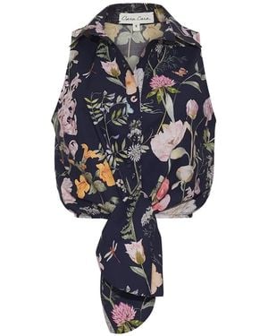 Cara Cara Blusa Highland Con Nodo
