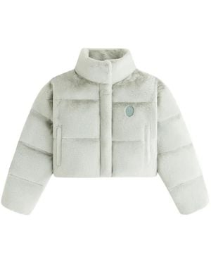 Kith Shae Cropped Puffer Jacket - White