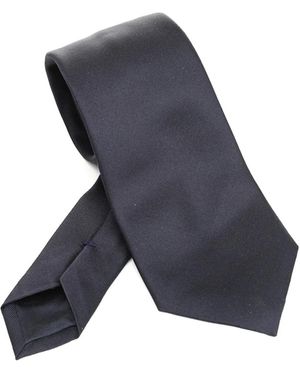 Giorgio Armani Silk Tie - Blu