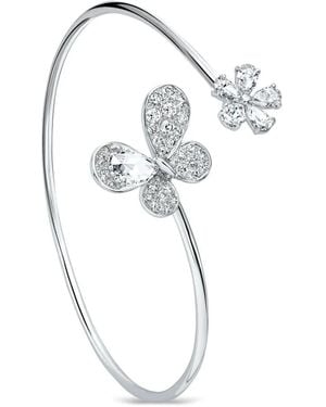 David Morris 18Kt Pixie Diamond Bangle - White